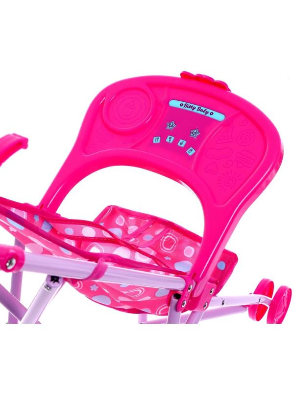 Коляска для кукол, металлический каркас, летняя