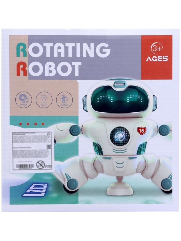 Робот «Космонавт», световые и звуковые эффекты, работает от батареек, цвета МИКС