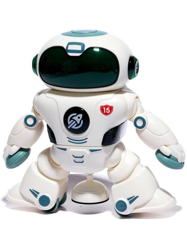 Робот «Космонавт», световые и звуковые эффекты, работает от батареек, цвета МИКС