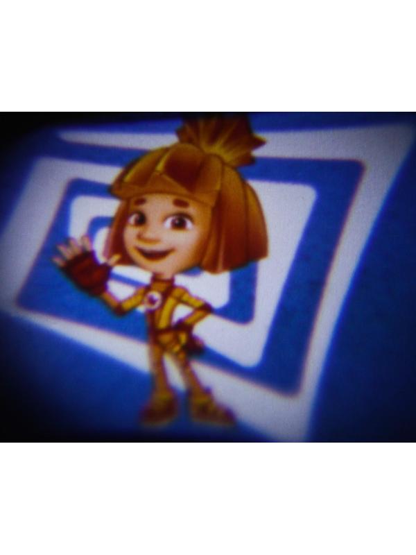 Игровой набор с проектором и 3 книжки ФИКСИКИ SL-05308, свет