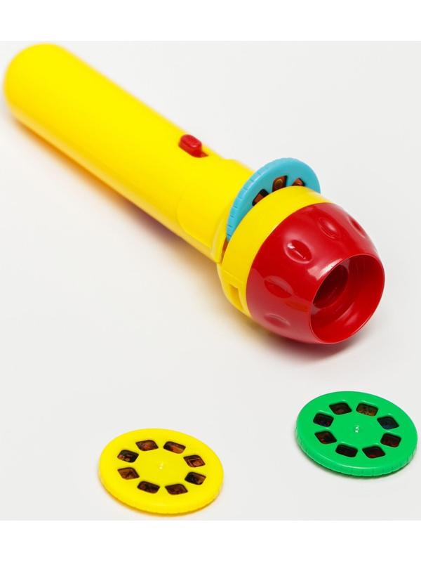 Игровой набор с проектором и 3 книжки ФИКСИКИ SL-05308, свет