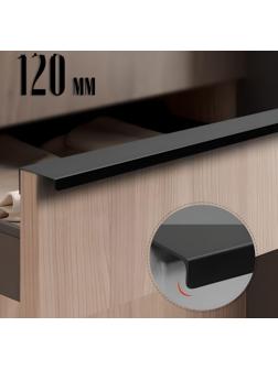 Ручка CAPPIO, L=120 мм, м/о 96 мм, цвет черный