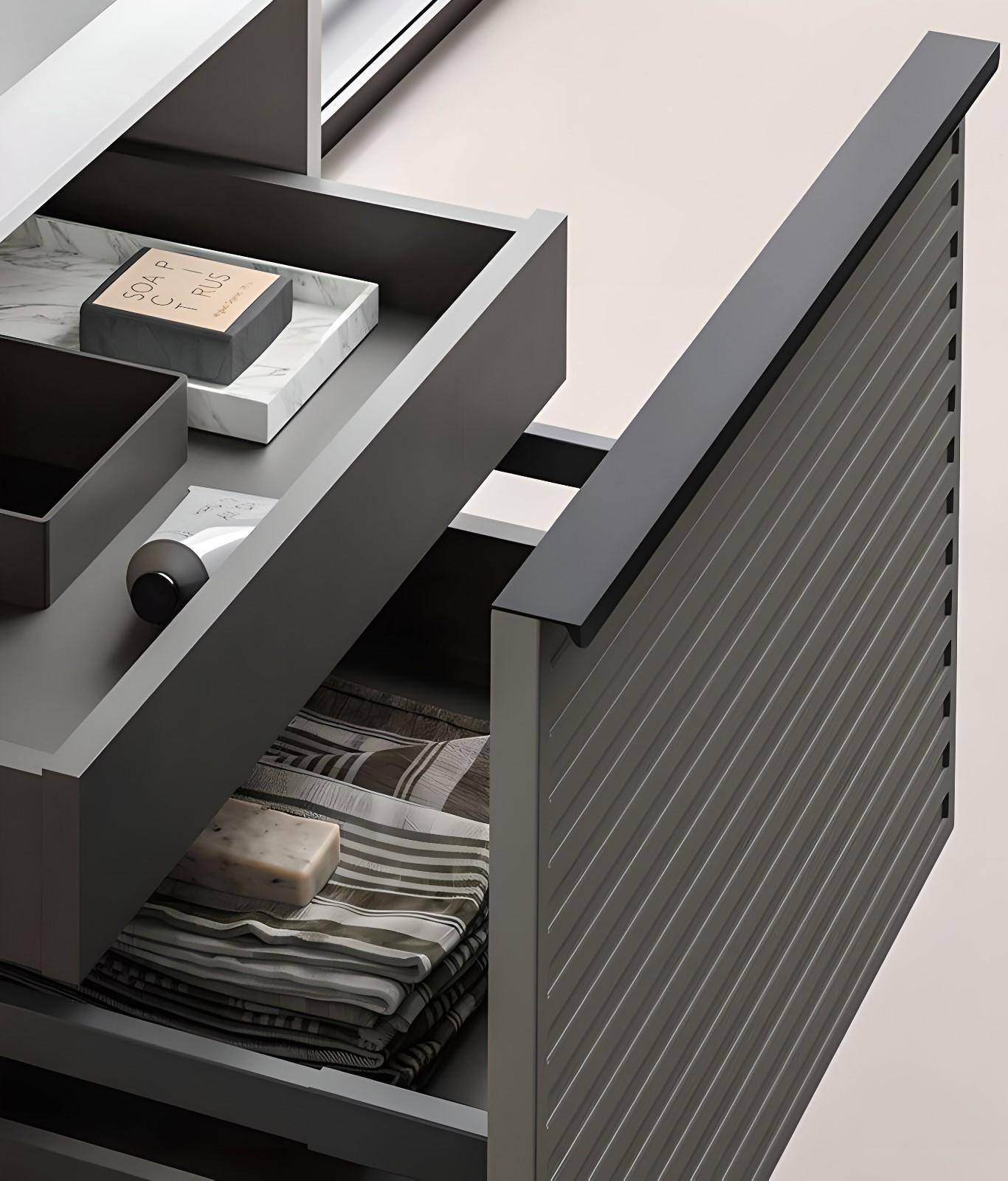 Ручка CAPPIO, L=400 мм, м/о 320 мм, цвет черный