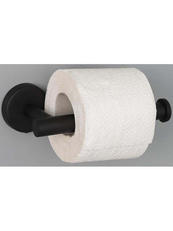 Держатель для туалетной бумаги, 16,2×2,5×9,5 см, нержавеющая сталь, цвет чёрный