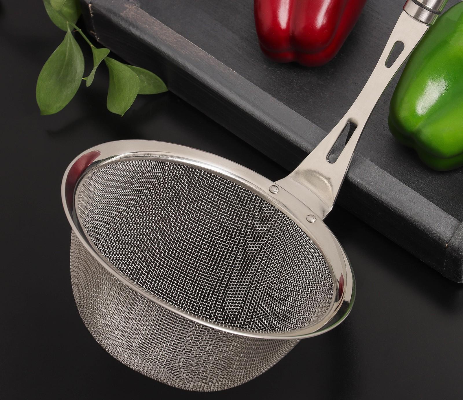 Сито-дуршлаг Magistro Arti, d=16 см, с фиксатором