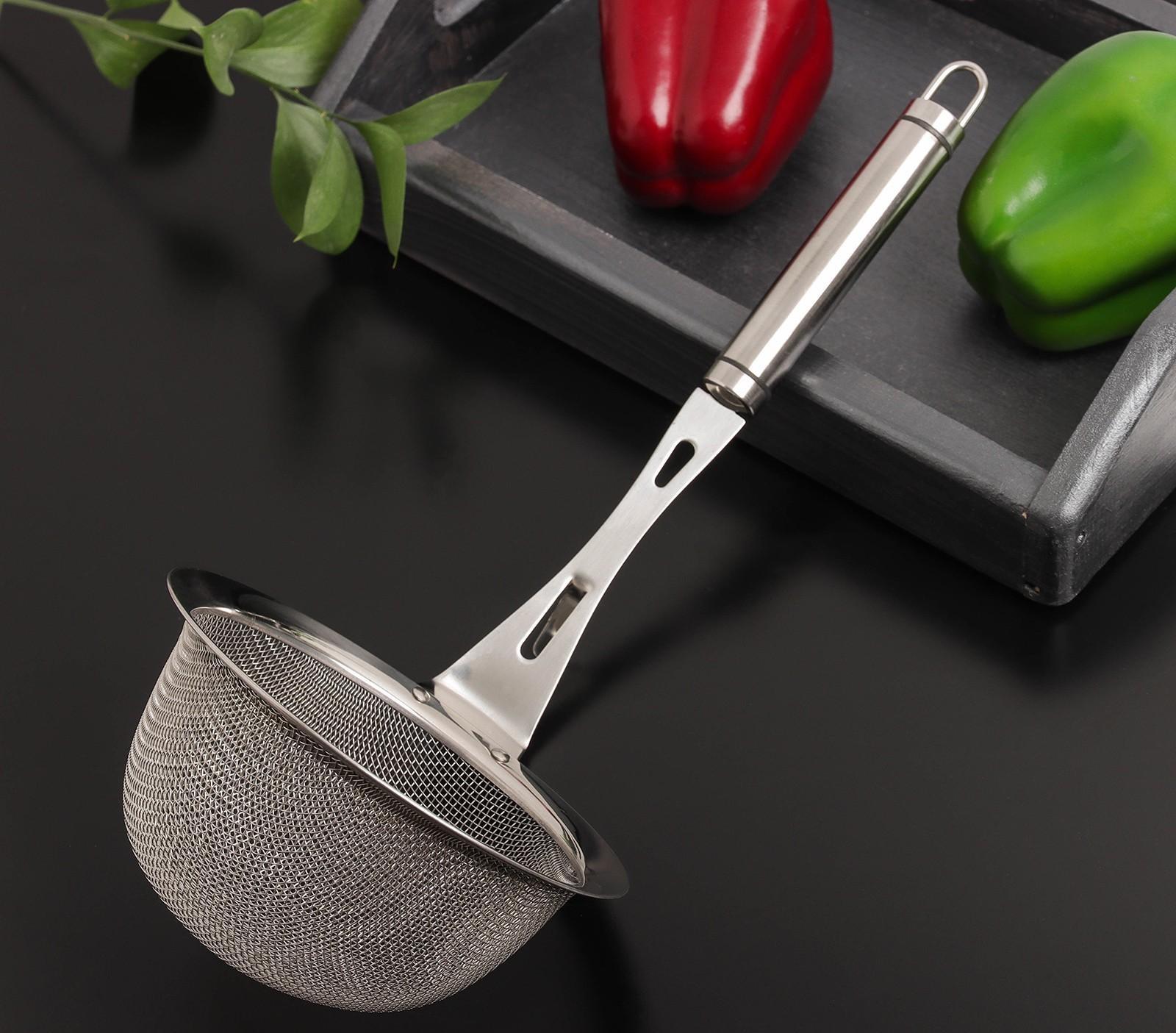 Сито-дуршлаг Magistro Arti, d=16 см, с фиксатором