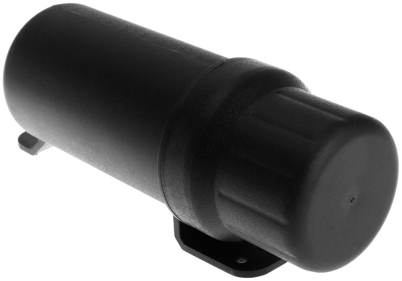 Контейнер мотоциклетный для хранения вещей, 36×10,5 см, черный