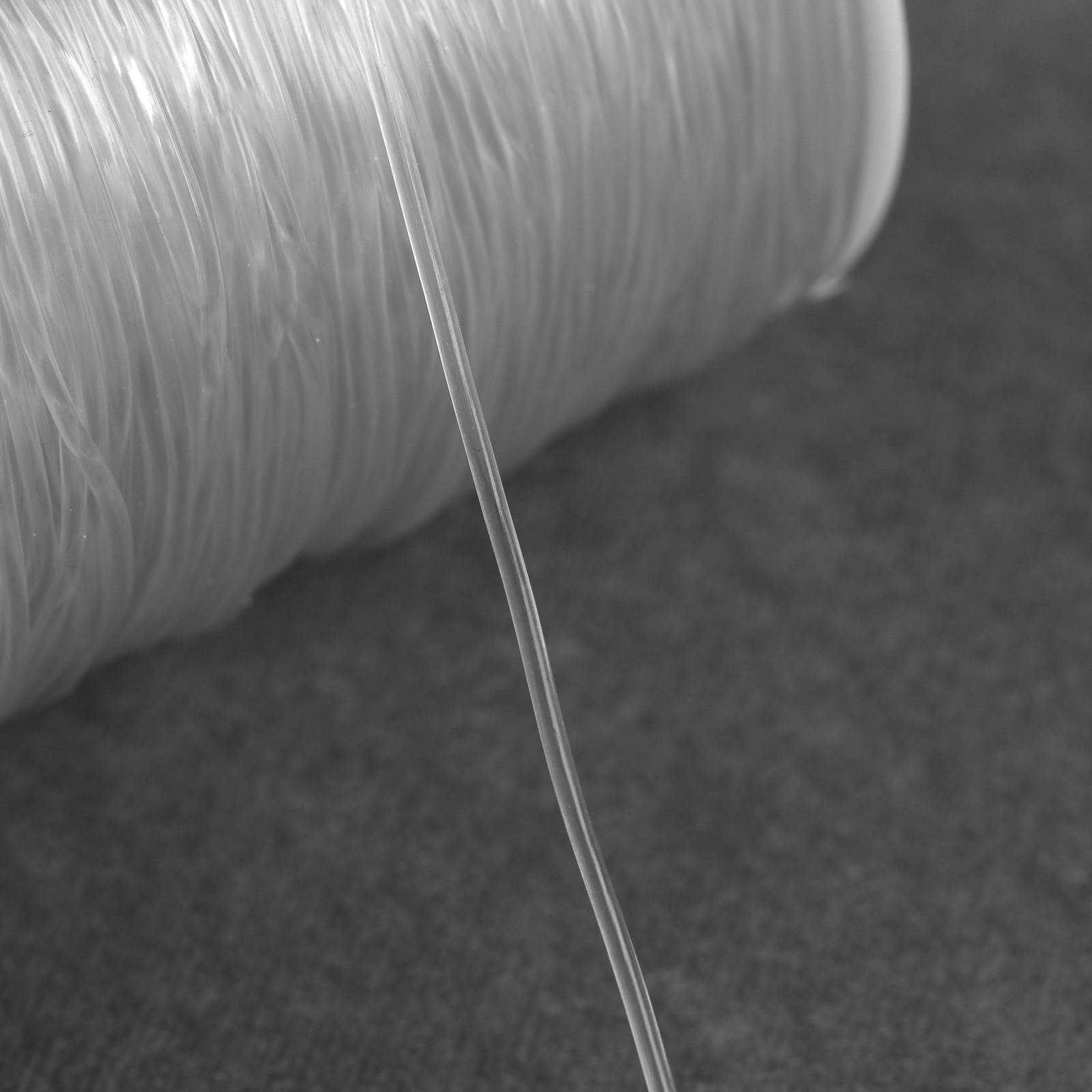 Шнур силиконовый, d = 1 мм, 50 м, цвет прозрачный, ECG-1.0