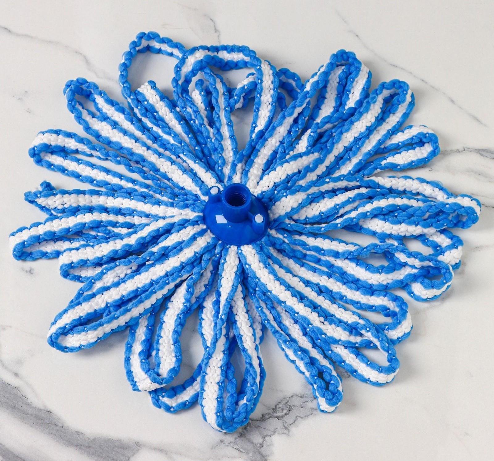 Насадка для швабры верёвочная Доляна, петли из микрофибры, 150 гр