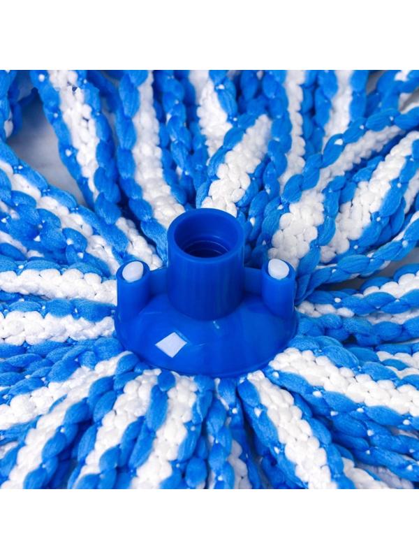 Насадка для швабры верёвочная Доляна, петли из микрофибры, 150 гр