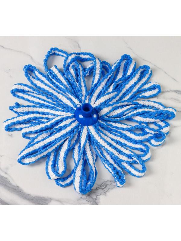 Насадка для швабры верёвочная Доляна, петли из микрофибры, 150 гр