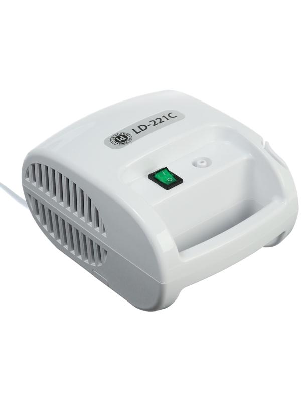 Ингалятор Little Doctor LD-221С, 60 Вт, компрессорный, 3 распылителя, 10 мл, 0.3-0.5 мл/мин