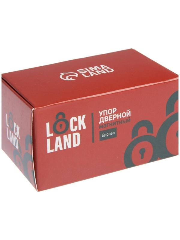 Упор дверной магнитный LOCKLAND, цвет AB