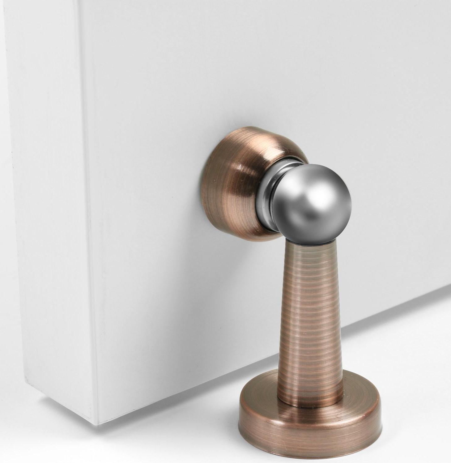 Упор дверной магнитный LOCKLAND, цвет AC