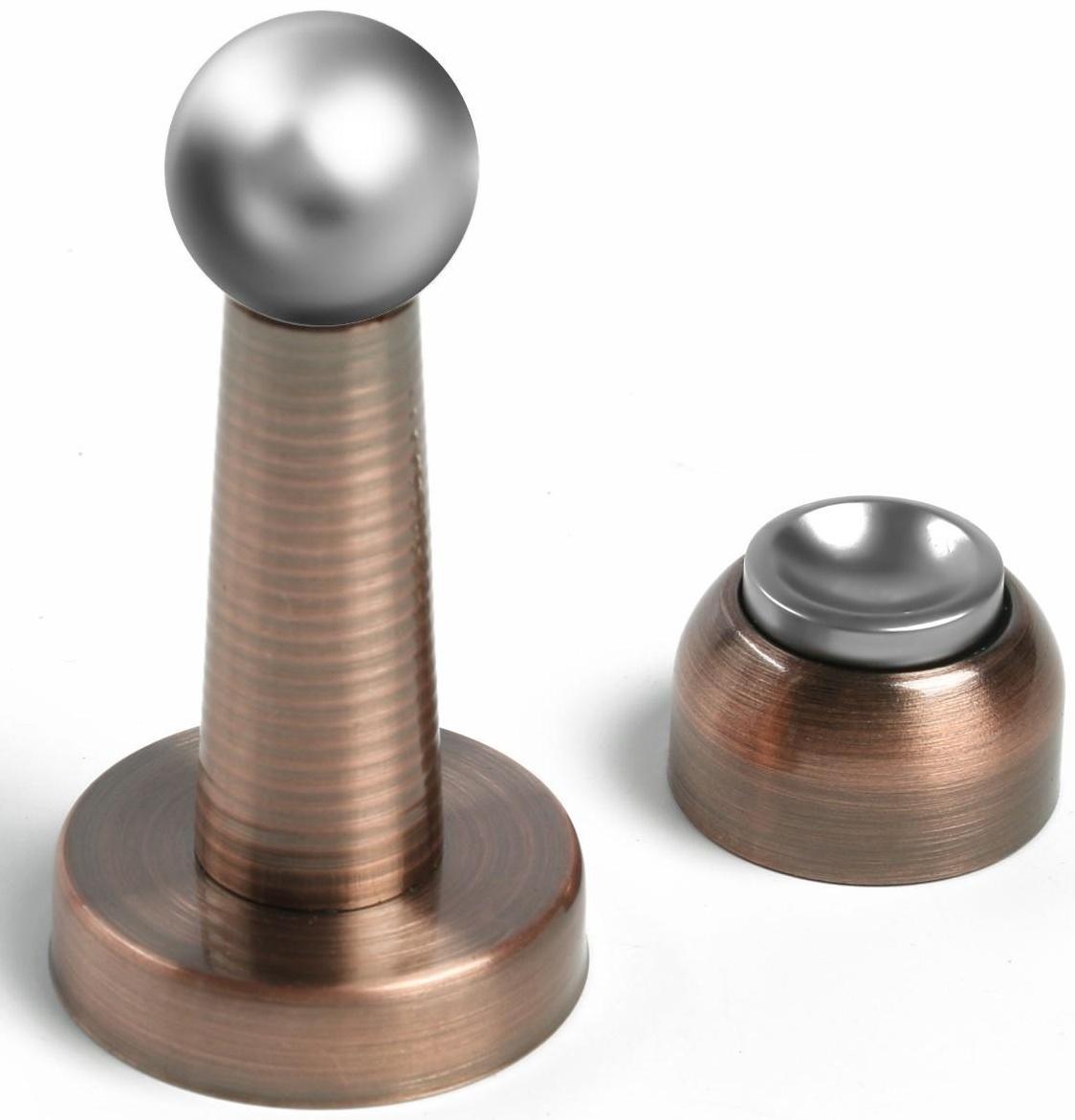 Упор дверной магнитный LOCKLAND, цвет AC