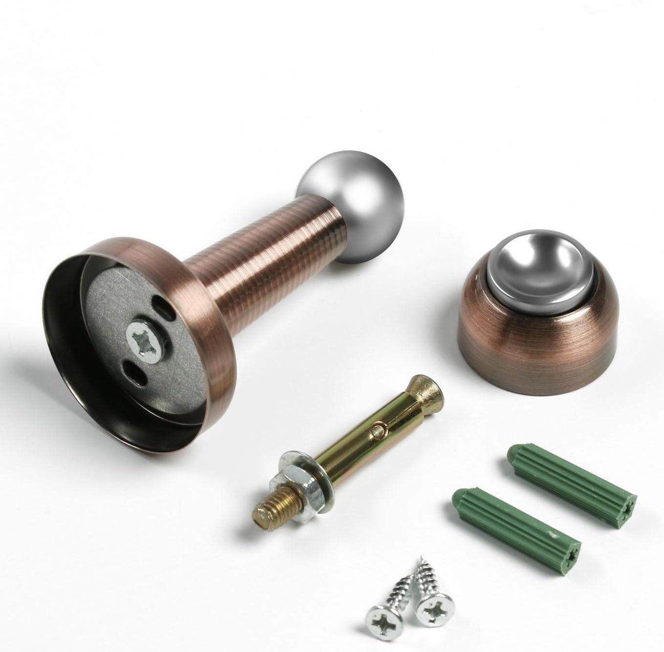 Упор дверной магнитный LOCKLAND, цвет AC