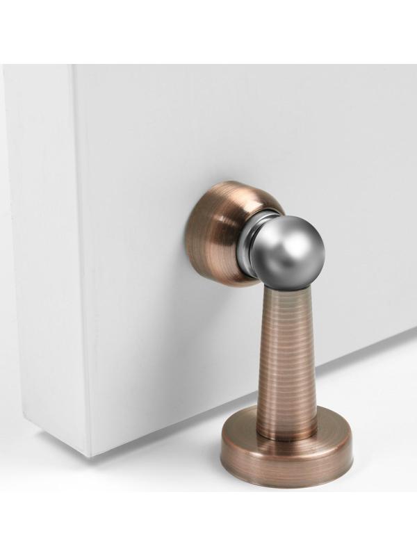 Упор дверной магнитный LOCKLAND, цвет AC