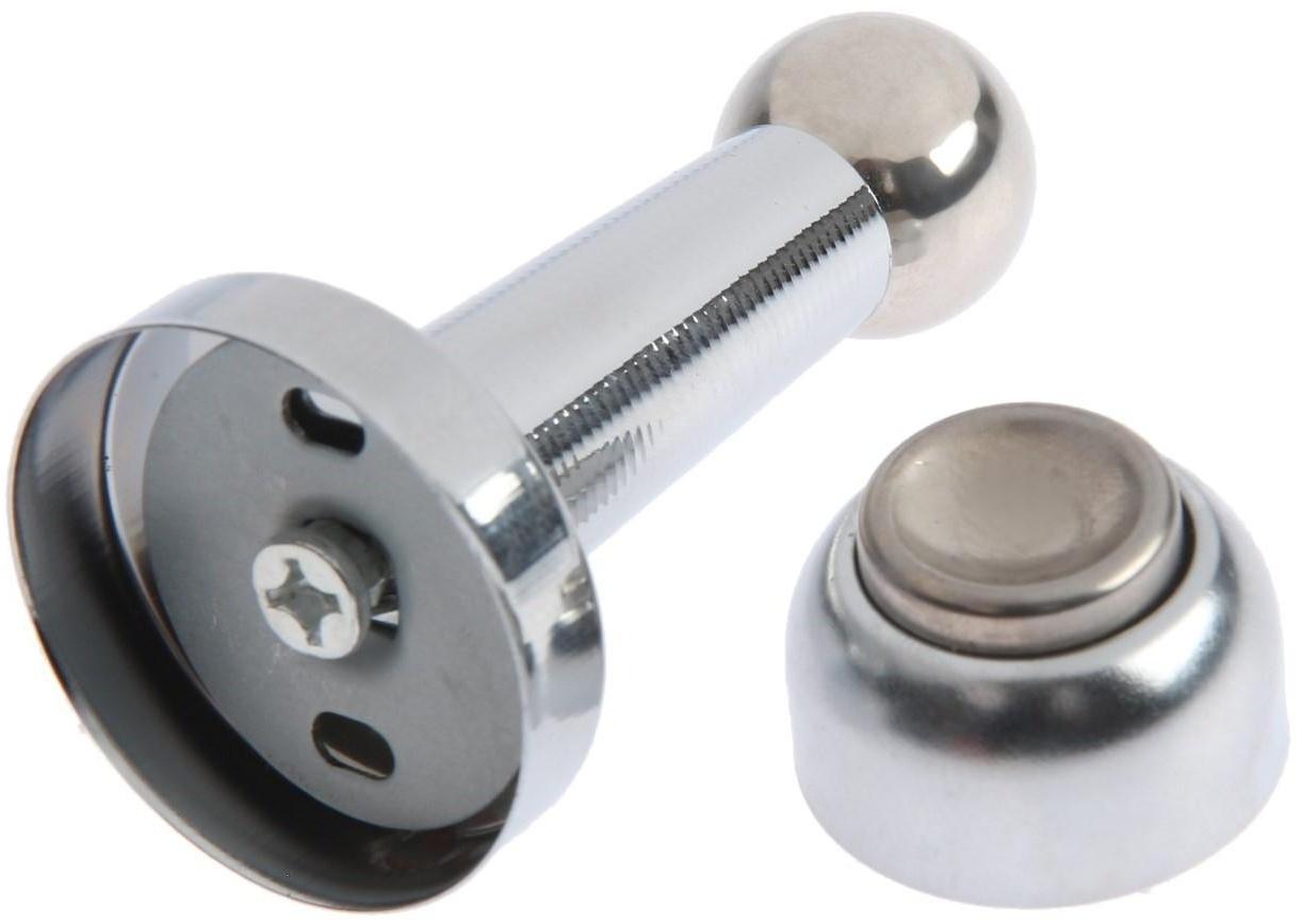 Упор дверной магнитный LOCKLAND, цвет CP