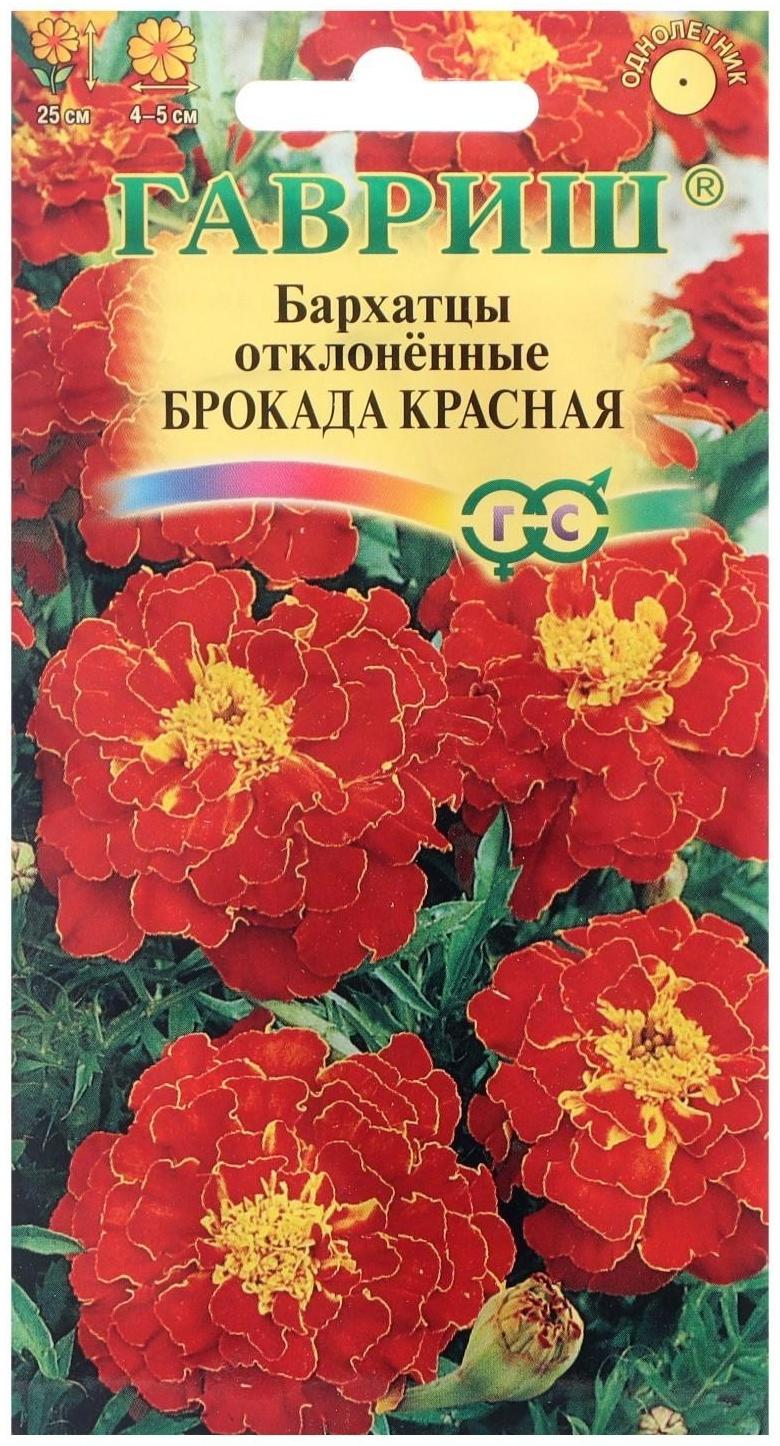 Семена цветов Бархатцы отклоненные (Тагетес) 