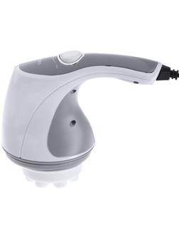 Массажёр для тела Centek CT-2603, 25 Вт, 4 насадки, 7 режимов, вибрационный, серый