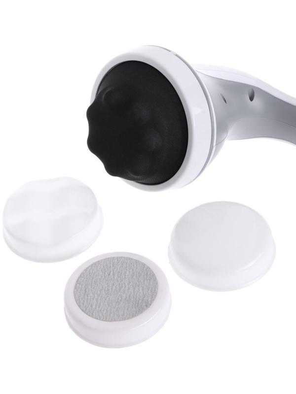 Массажёр для тела Centek CT-2603, 25 Вт, 4 насадки, 7 режимов, вибрационный, серый