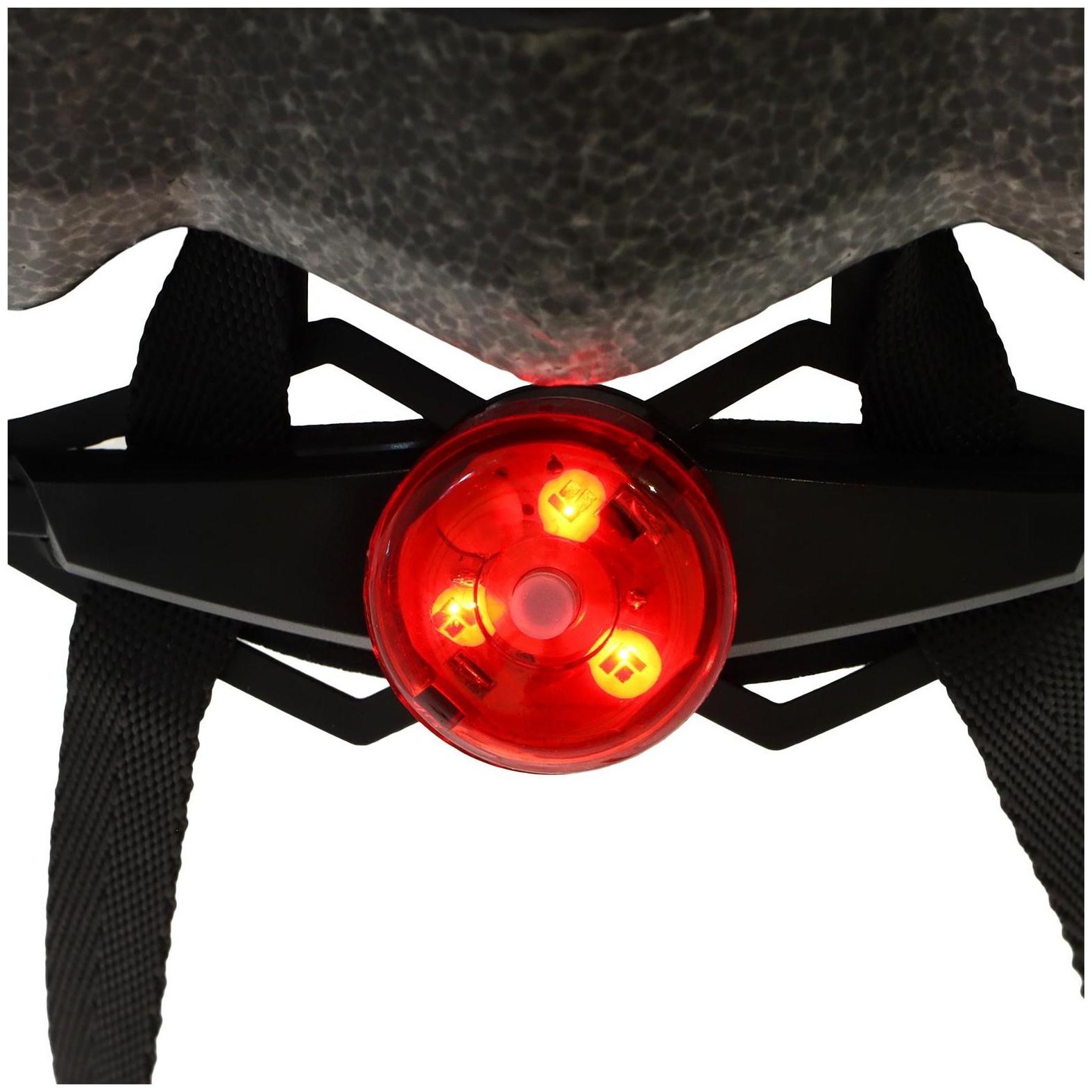 Шлем велосипедиста BATFOX, р. 58-62 см, 8261, цвет серый