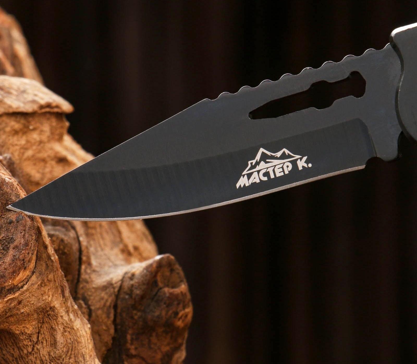 Нож складной полуавтоматический 