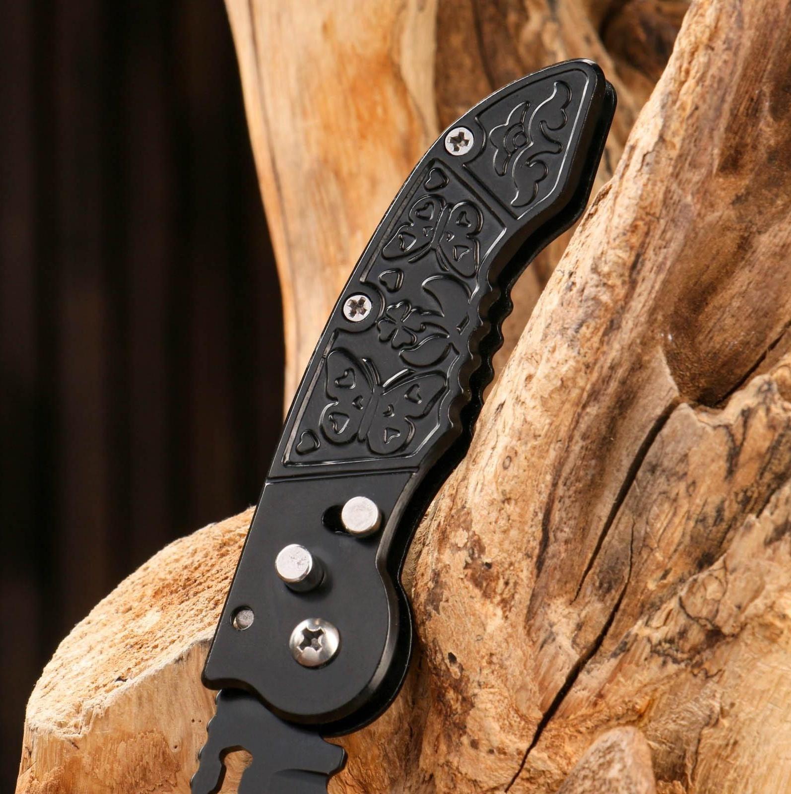 Нож складной полуавтоматический 