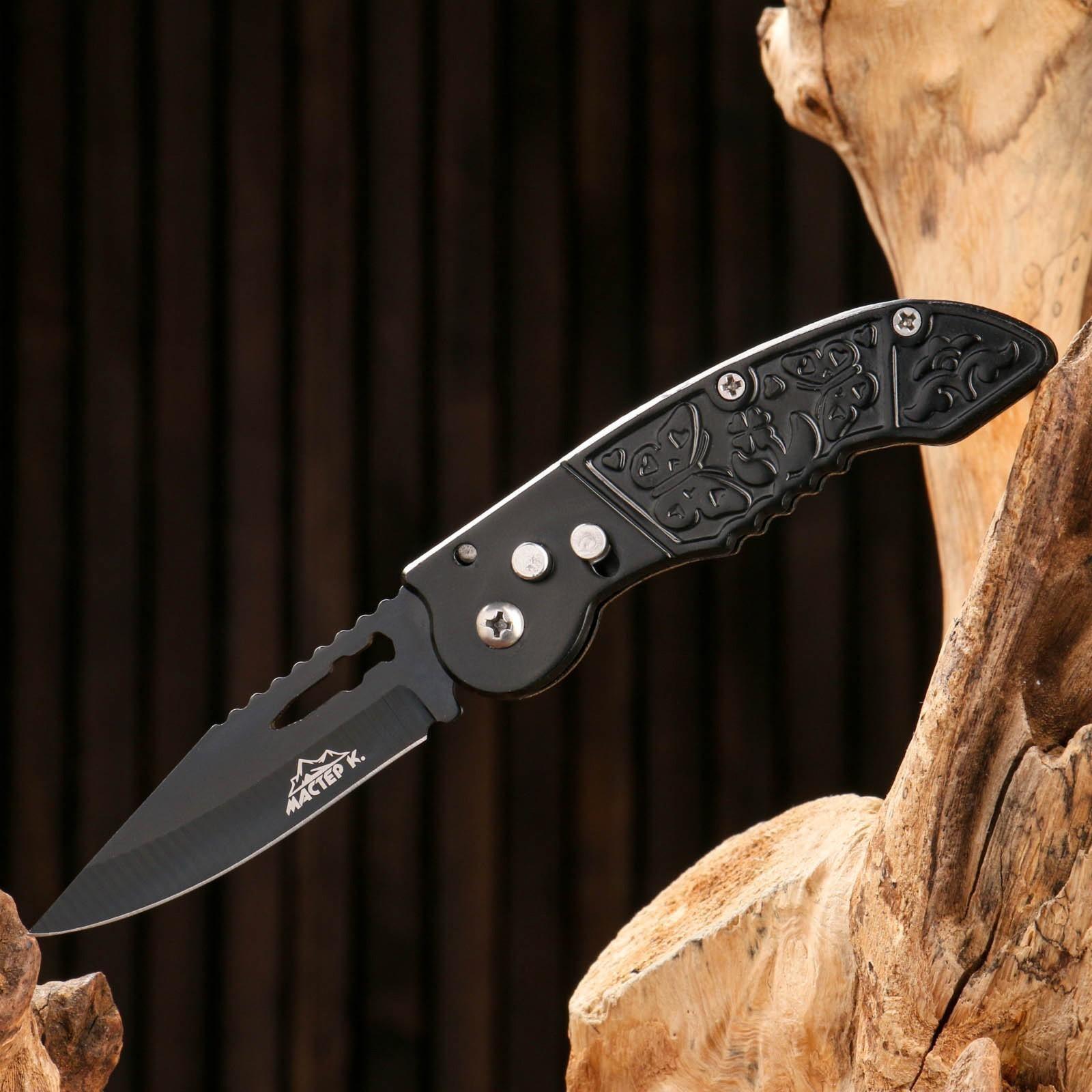 Нож складной полуавтоматический 