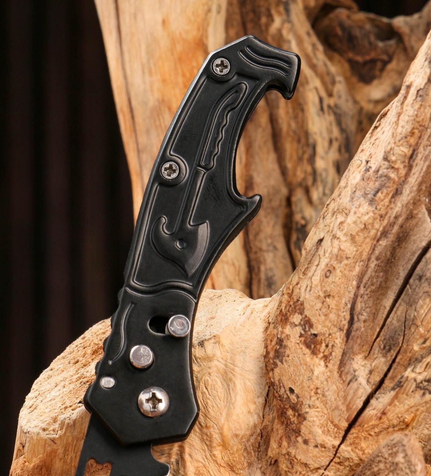 Нож складной полуавтоматический 