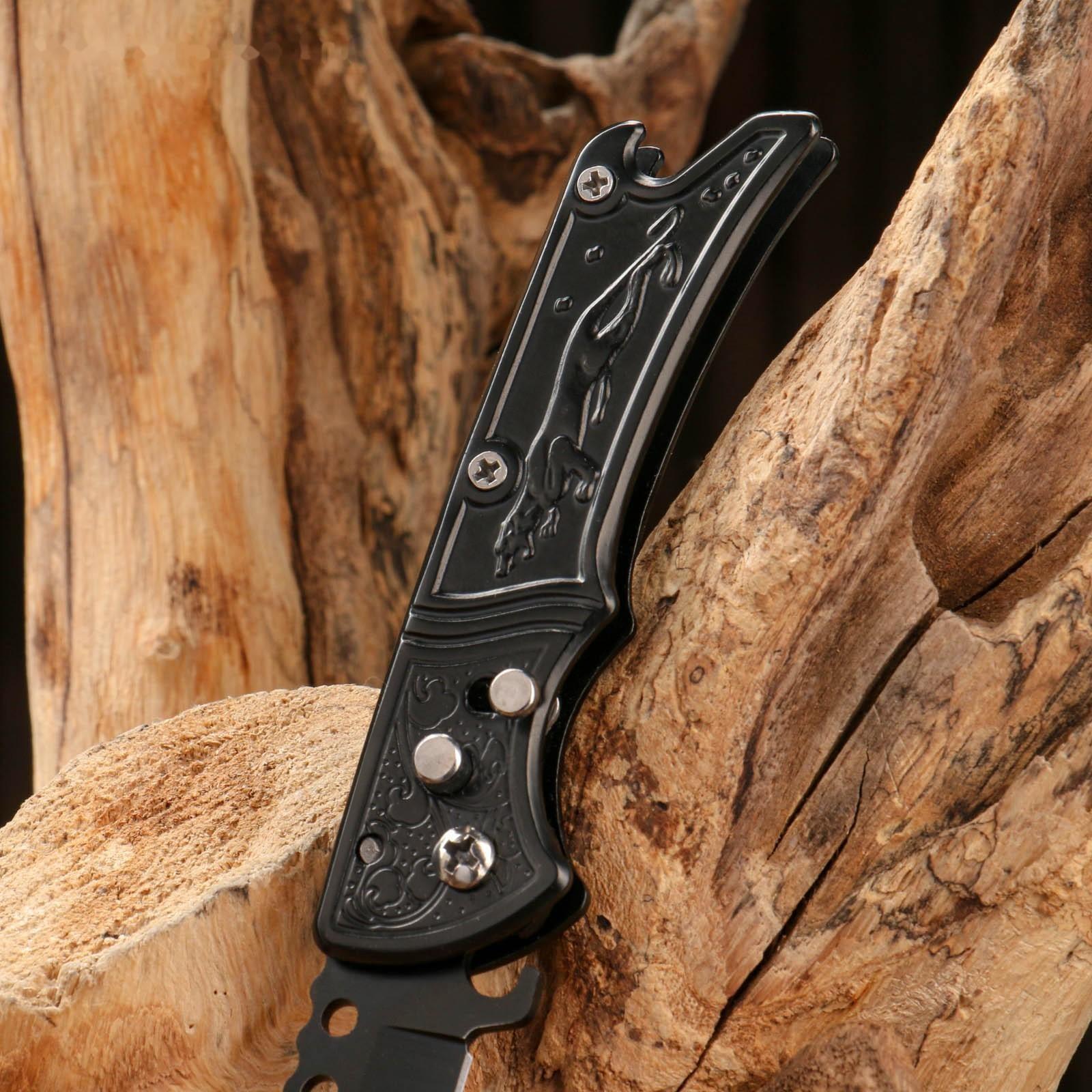 Нож складной полуавтоматический 