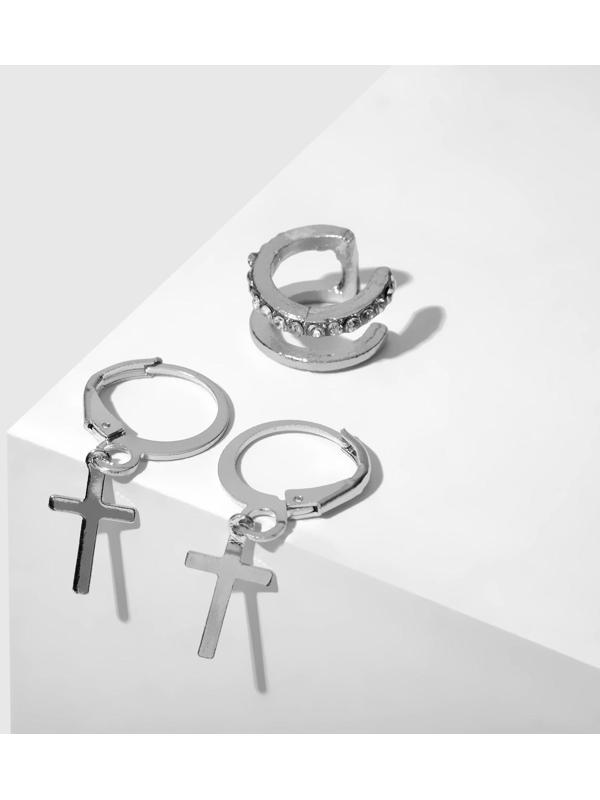 Набор серьги и кафф 