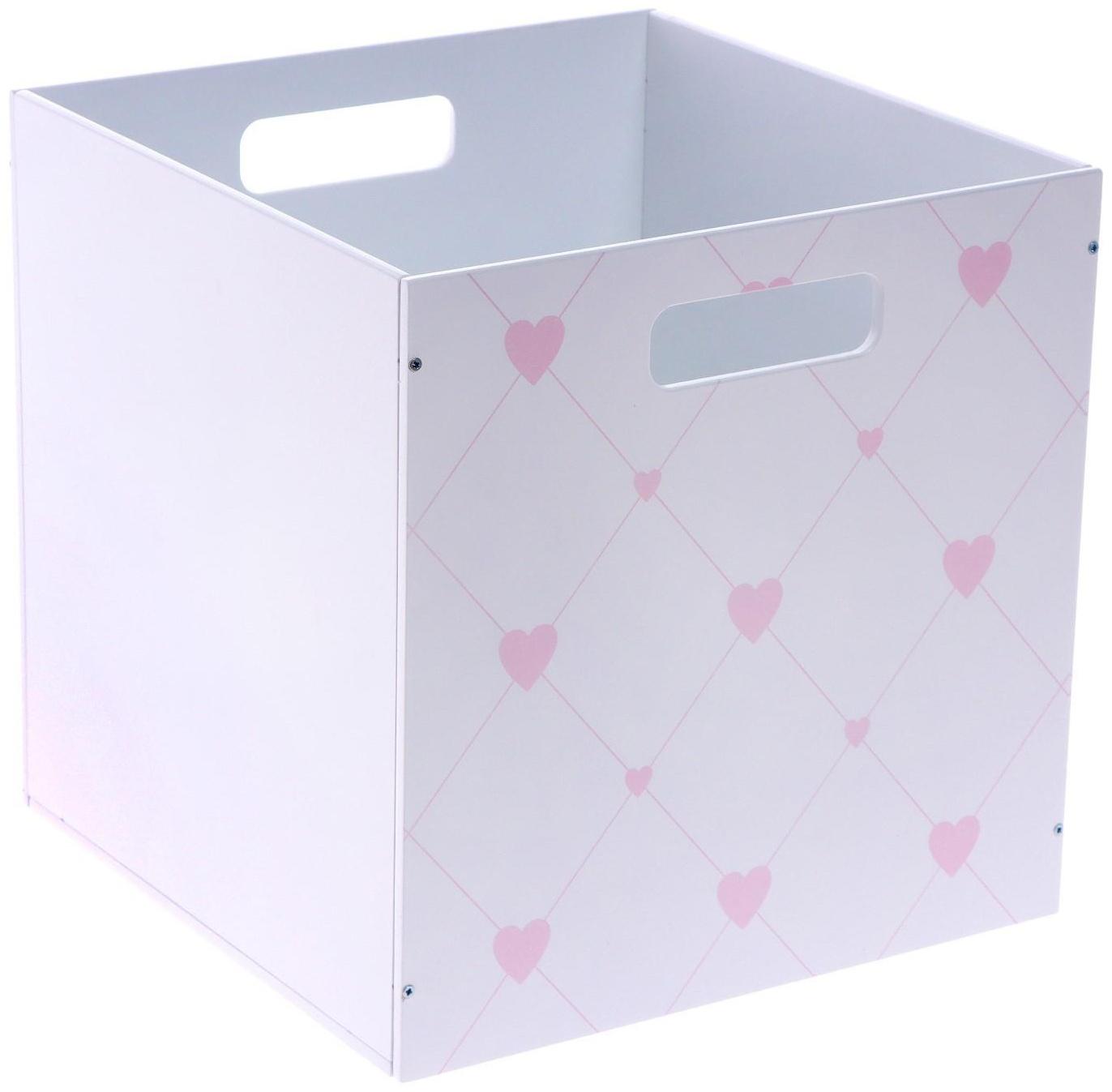 Ящик-тумба для хранения «Сердечко», 30 × 30 см