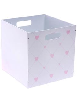 Ящик-тумба для хранения «Сердечко», 30 × 30 см