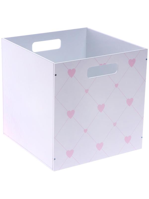 Ящик-тумба для хранения «Сердечко», 30 × 30 см