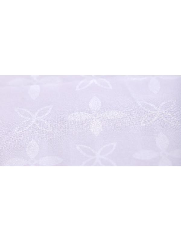 Нижняя наволочка 50х70см на молнии Римский (белый) , тик 90г/м, пэ70%, хл30%