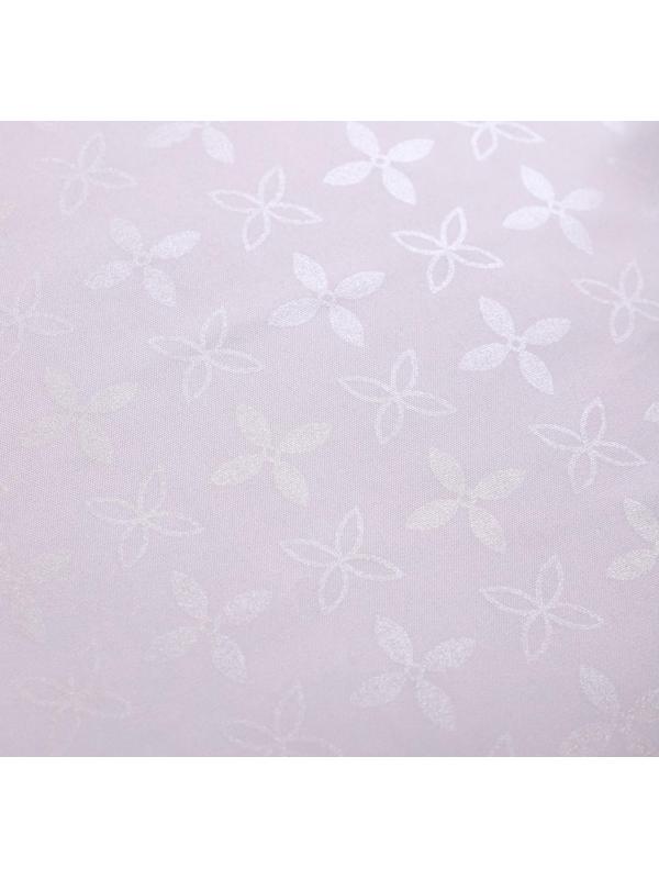 Нижняя наволочка 70х70см на молнии Римский (белый) , тик 90г/м, пэ70%, хл30%