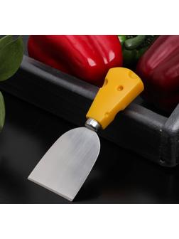 Нож для сыра Доляна Cheese, 19 см, цвет жёлтый