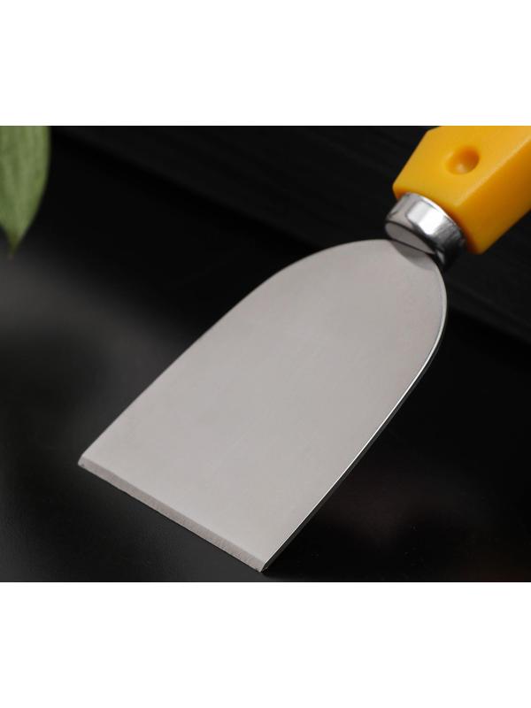 Нож для сыра Доляна Cheese, 19 см, цвет жёлтый