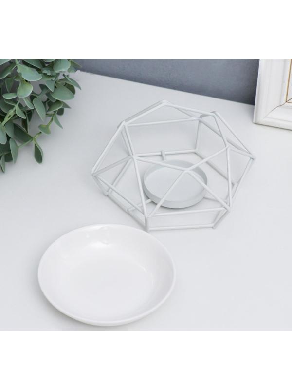 Аромалампа металл, керамика 