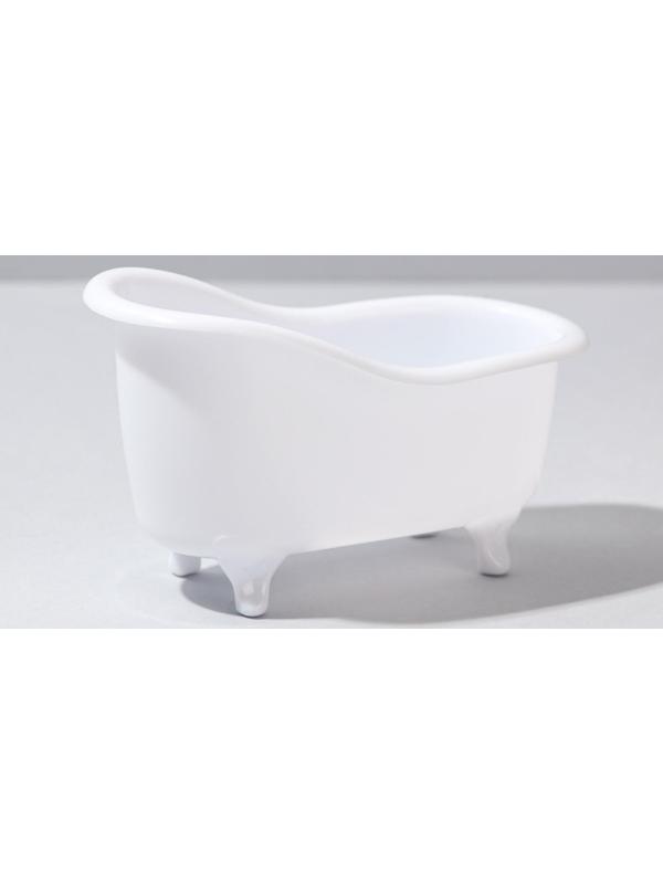 Ванночка декоративная  White, 12 х 6 х 7 см