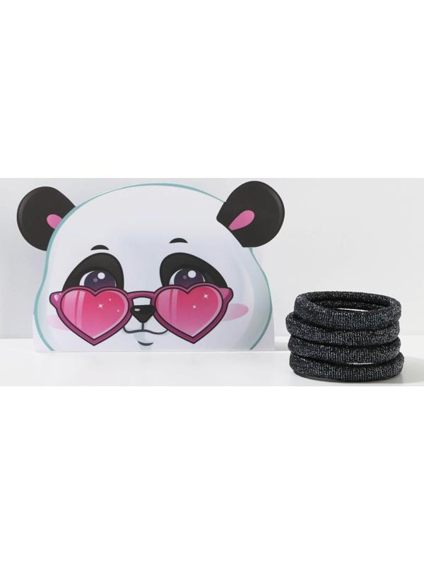 Набор резинок для волос «Панда», 4 шт.