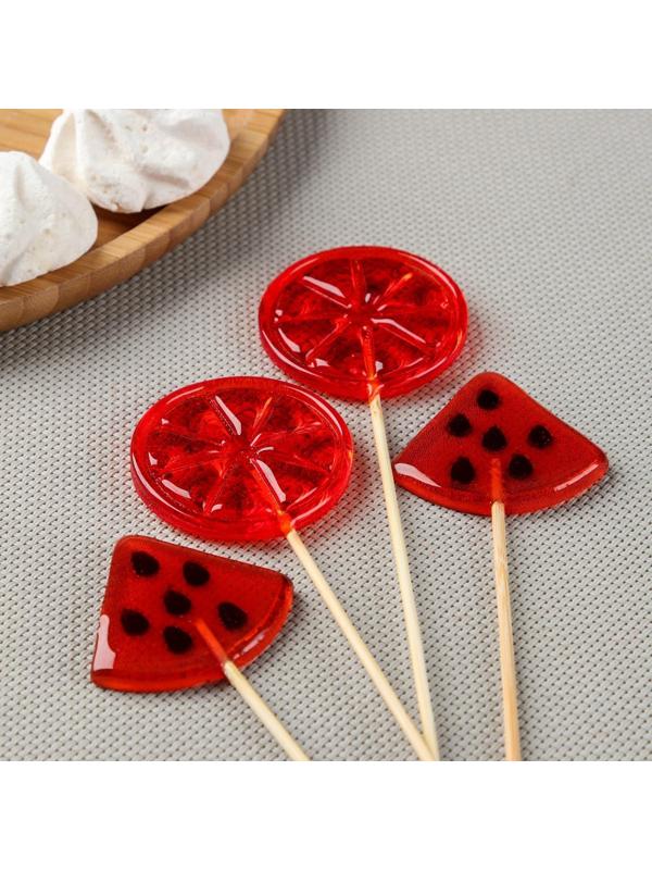 Силиконовая форма «Апельсин и арбуз», 5 / 4,5 см, цвет прозрачный