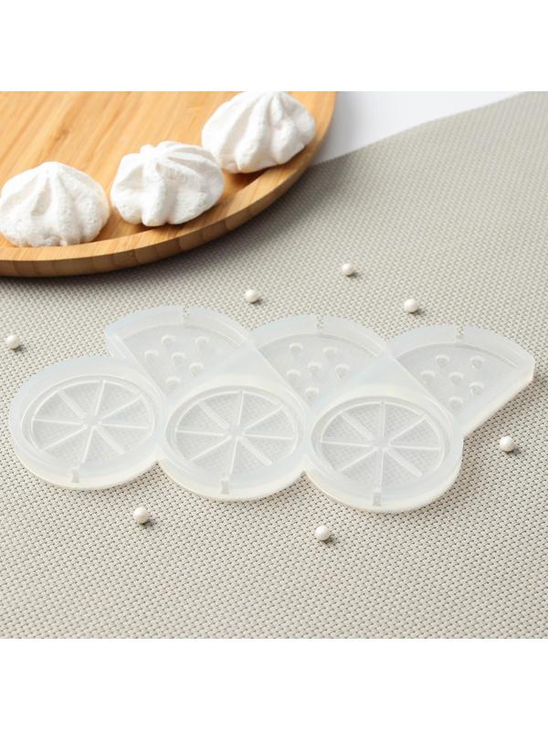 Силиконовая форма «Апельсин и арбуз», 5 / 4,5 см, цвет прозрачный