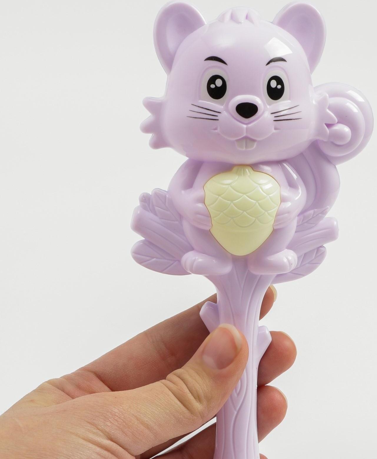 Погремушка «Белочка», цвет МИКС