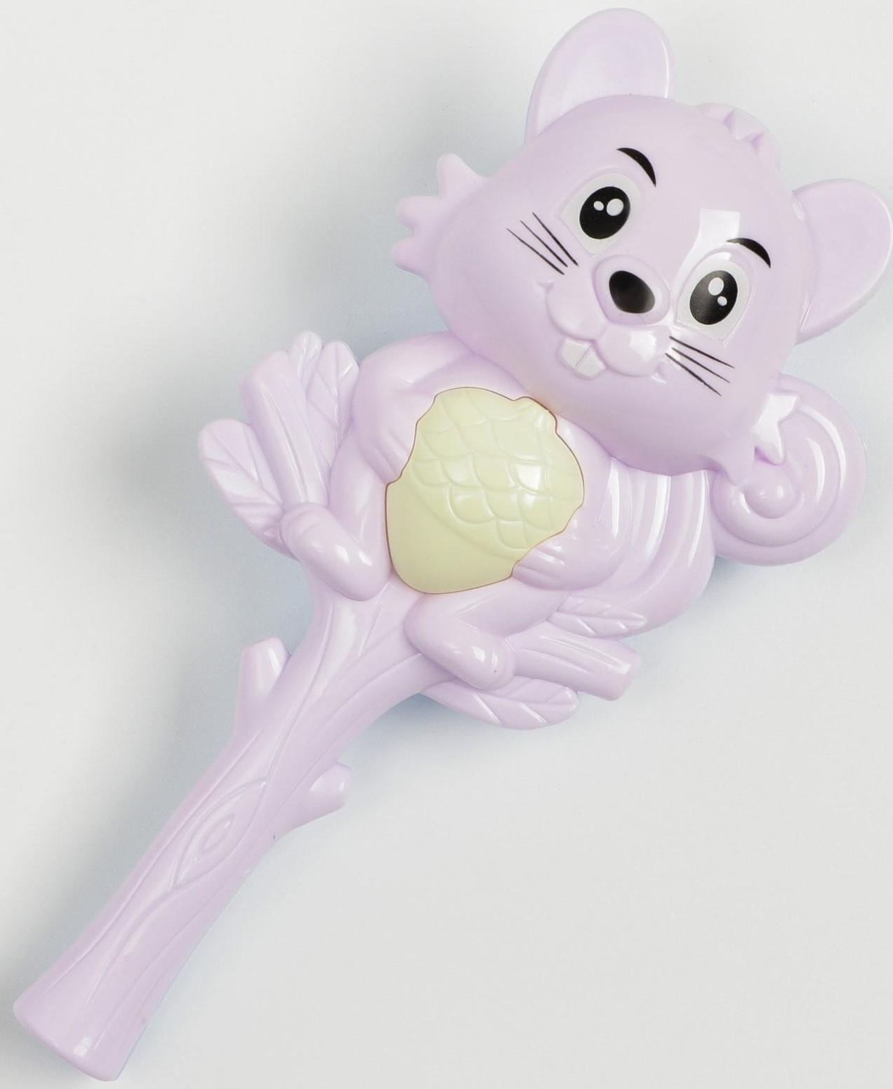 Погремушка «Белочка», цвет МИКС