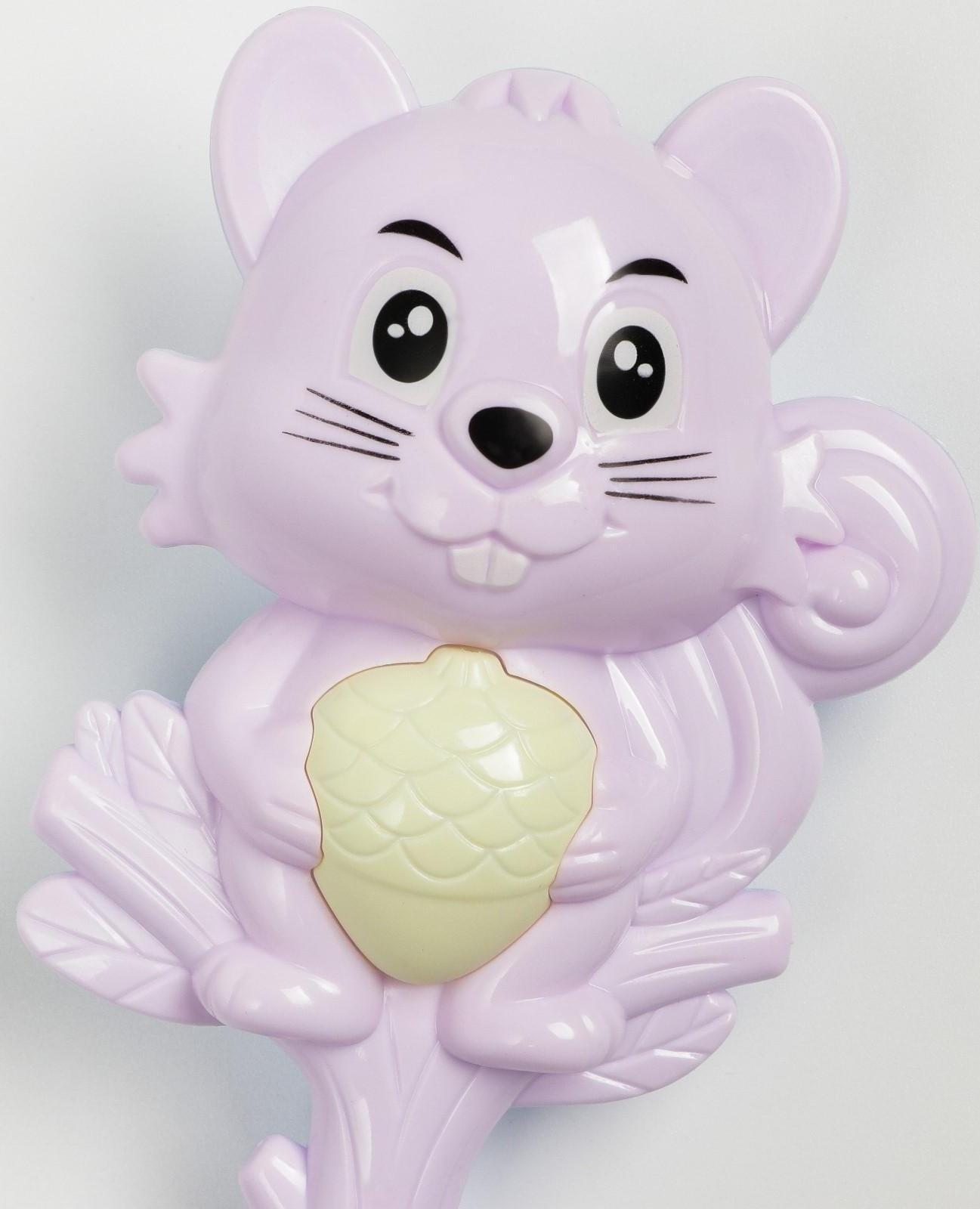 Погремушка «Белочка», цвет МИКС