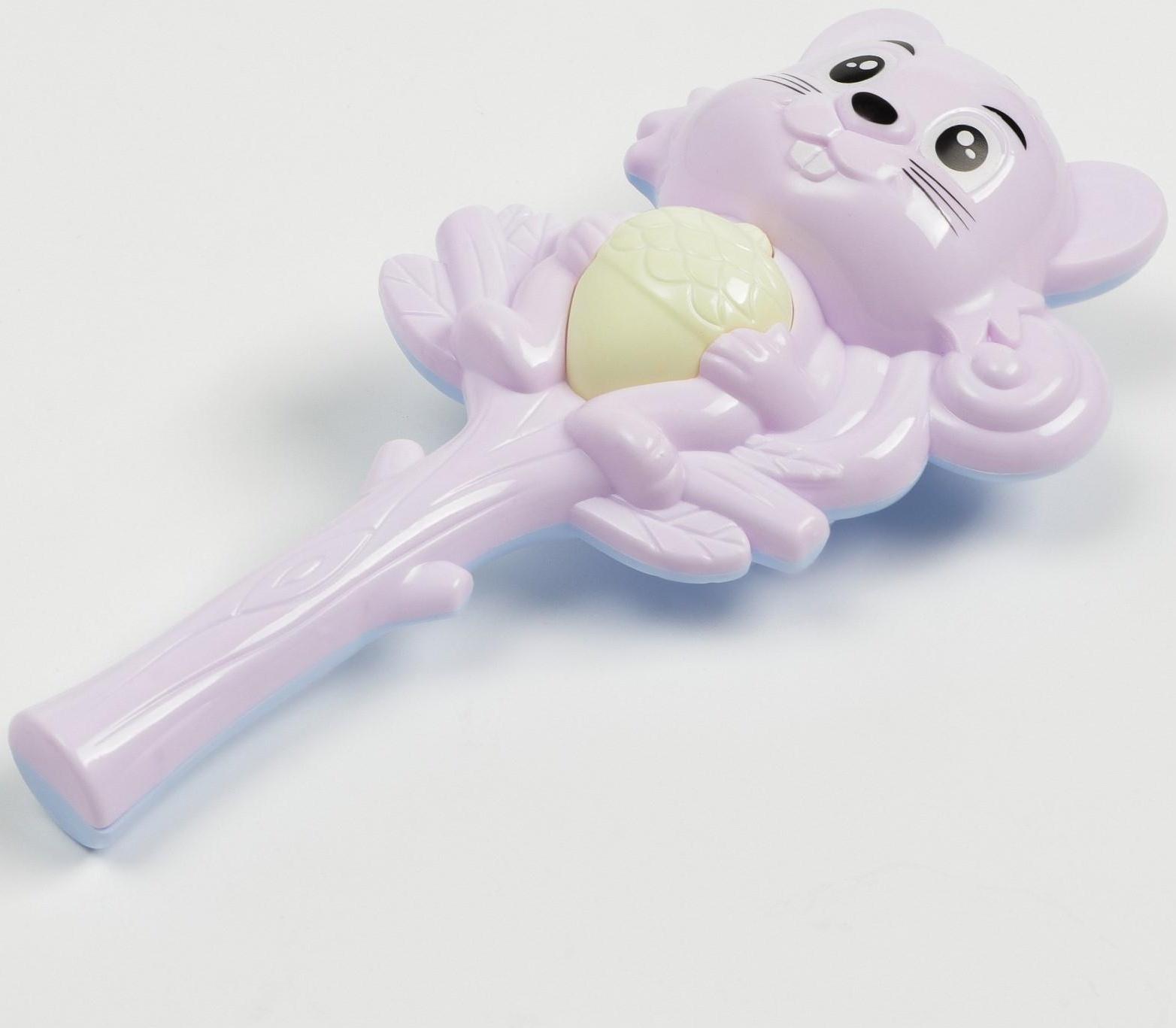 Погремушка «Белочка», цвет МИКС