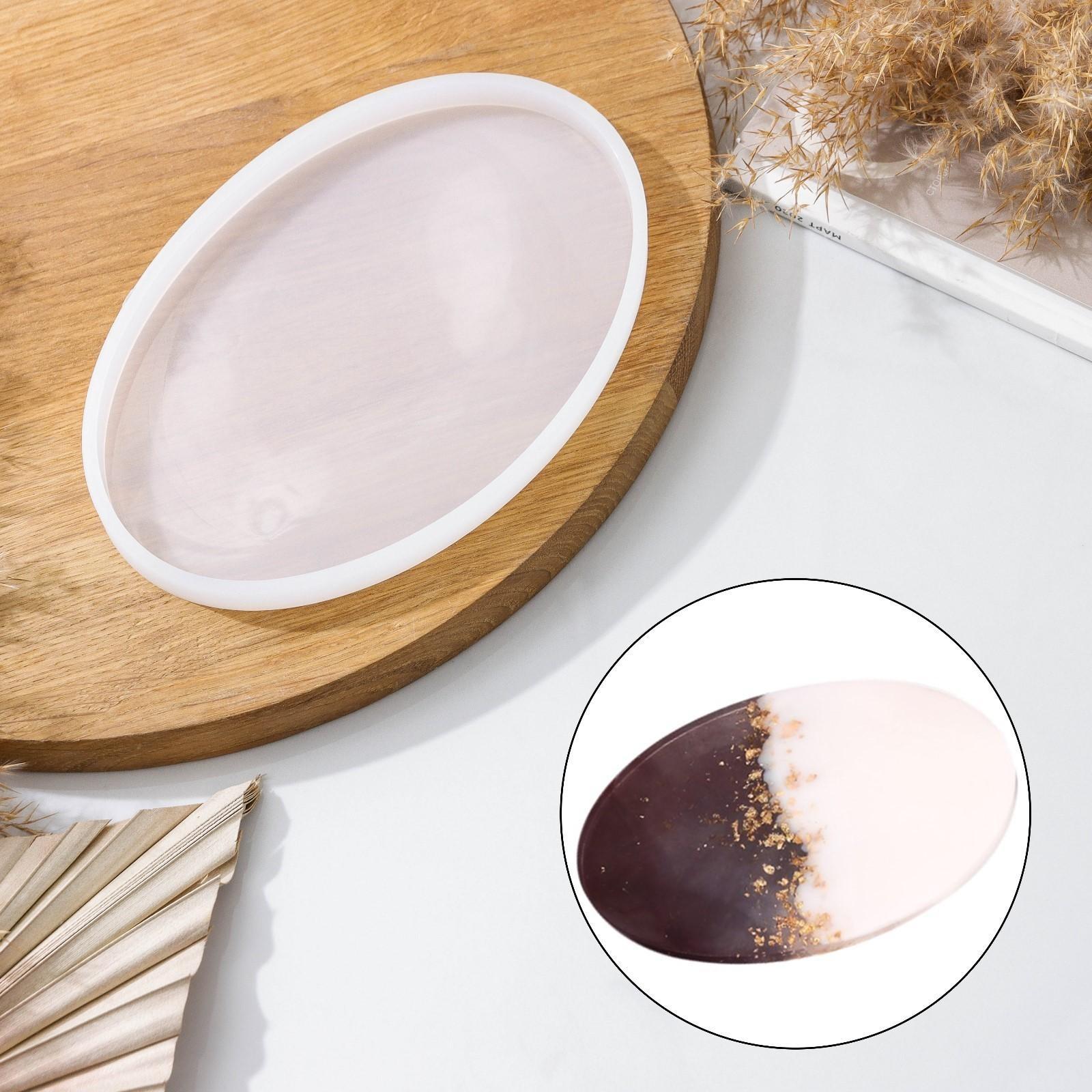 Силиконовый молд Доляна «Овал», 19×12,5×1,1 см