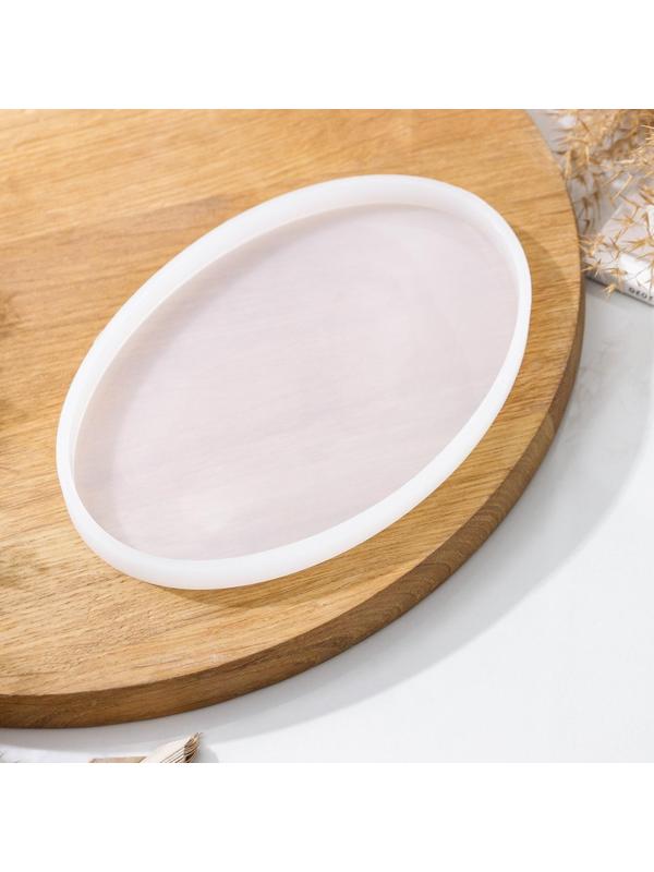 Силиконовый молд Доляна «Овал», 19×12,5×1,1 см